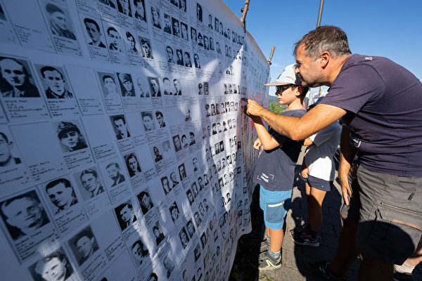 组图：法国纪念二战纳粹强制征兵受害者