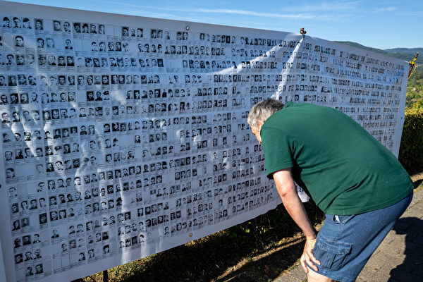 组图：法国纪念二战纳粹强制征兵受害者